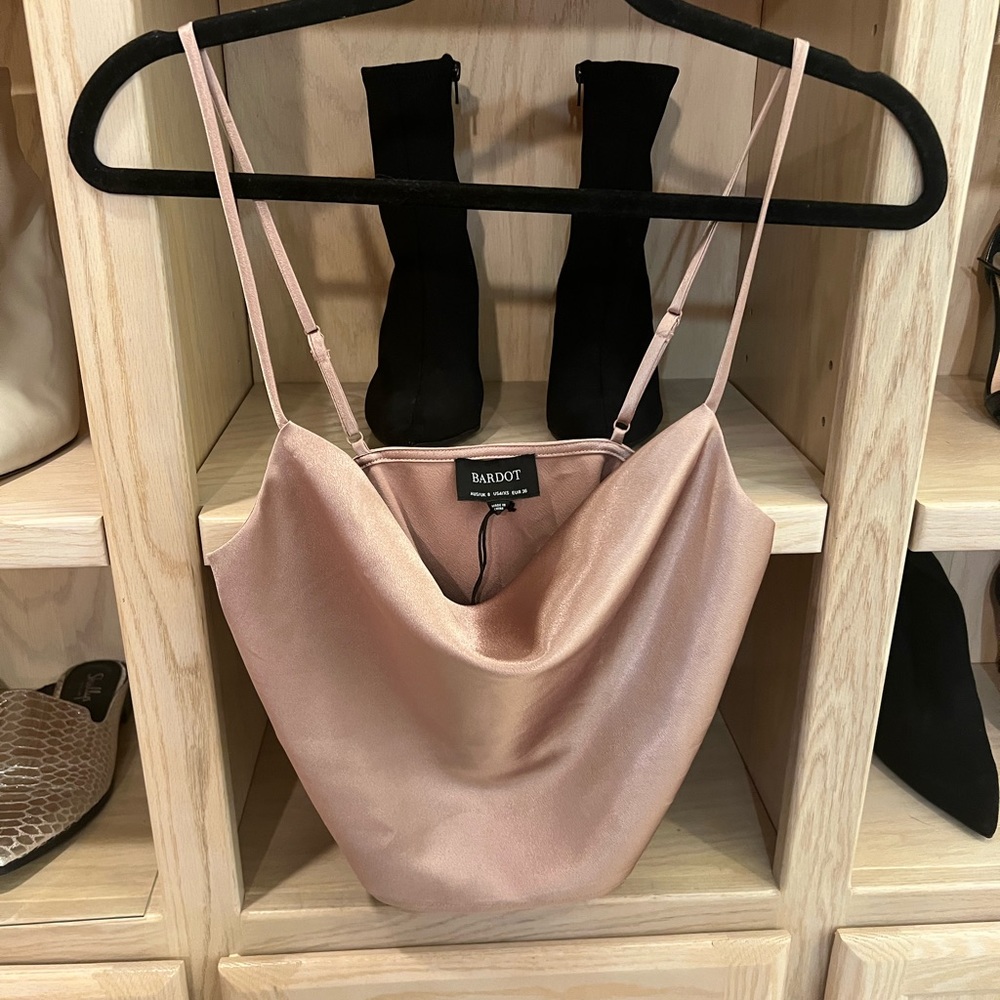 Bardot light pink blouse